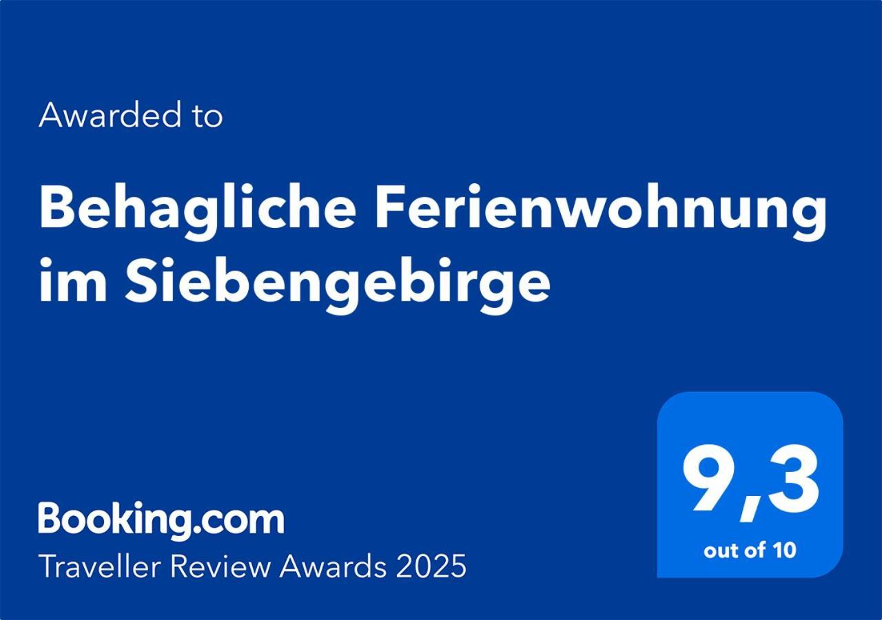 Behagliche Ferienwohnung Im Siebengebirge Königswinter Buitenkant foto